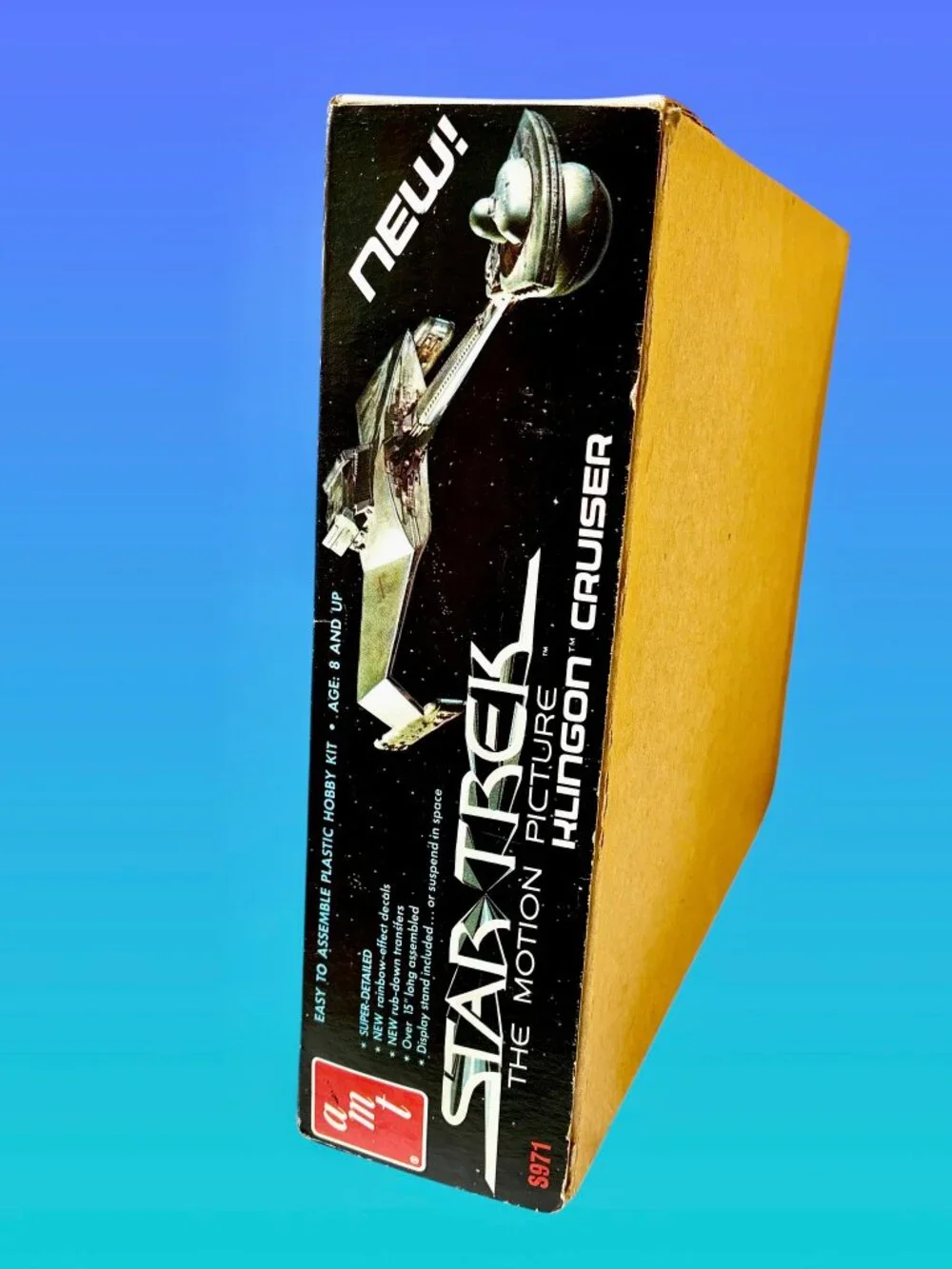 Star Trek The Motion Picture Klingon Cruiser Model Kit Vintage 1979 AMT Open Box